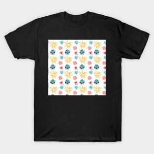 Pretty Floral Pattern T-Shirt